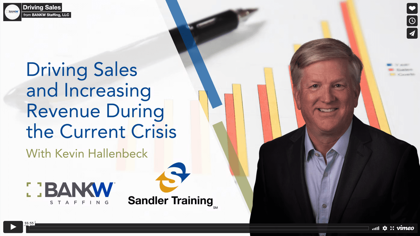 Driving sales and increasing revenue through the crisis