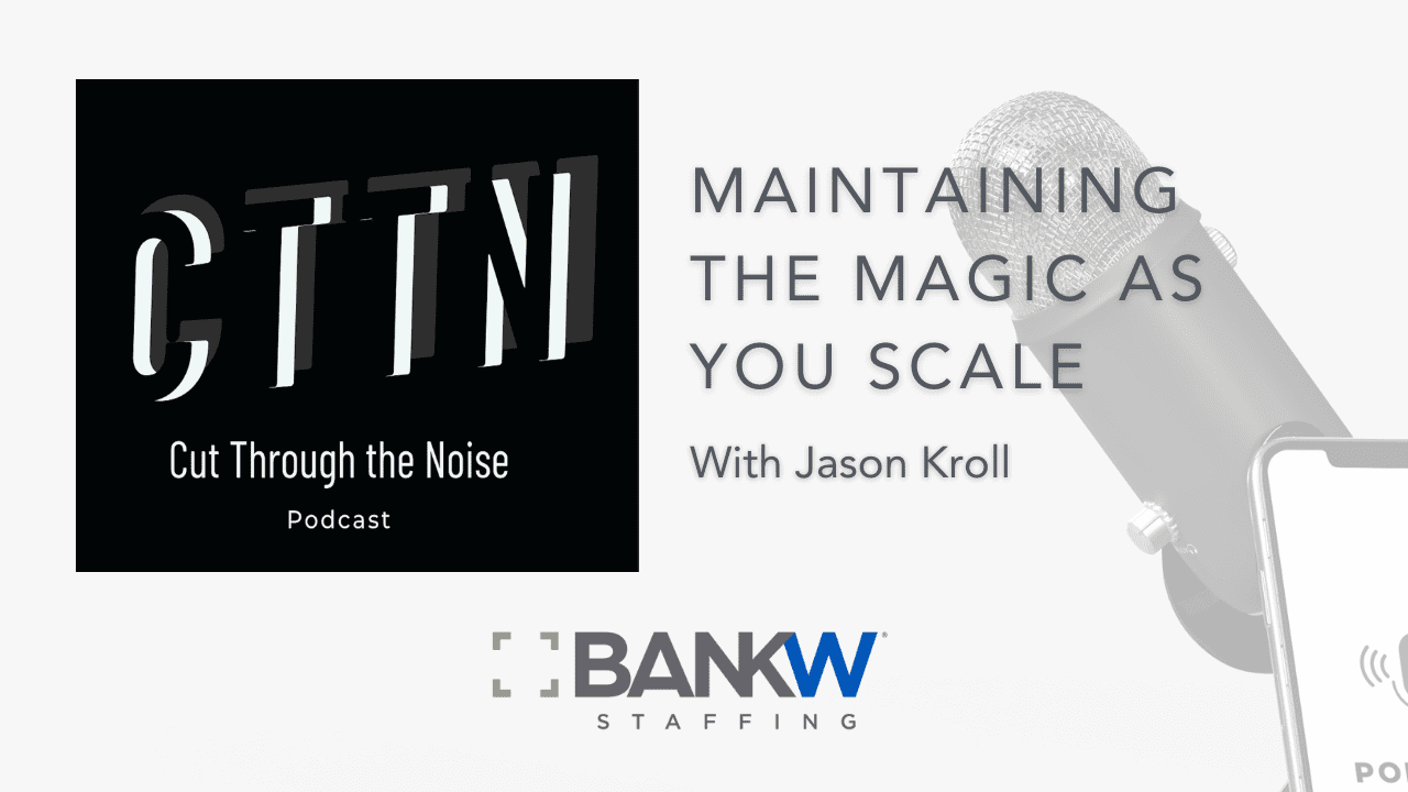 Podcast – maintaining the magic as you scale