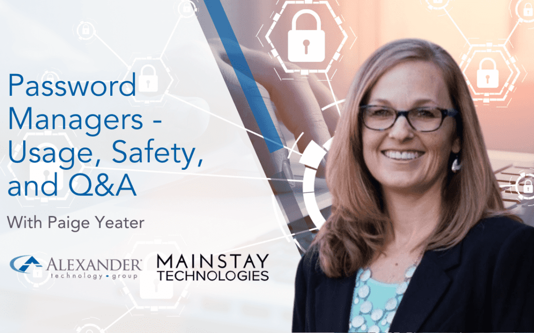 Password Managers with Paige Yeater