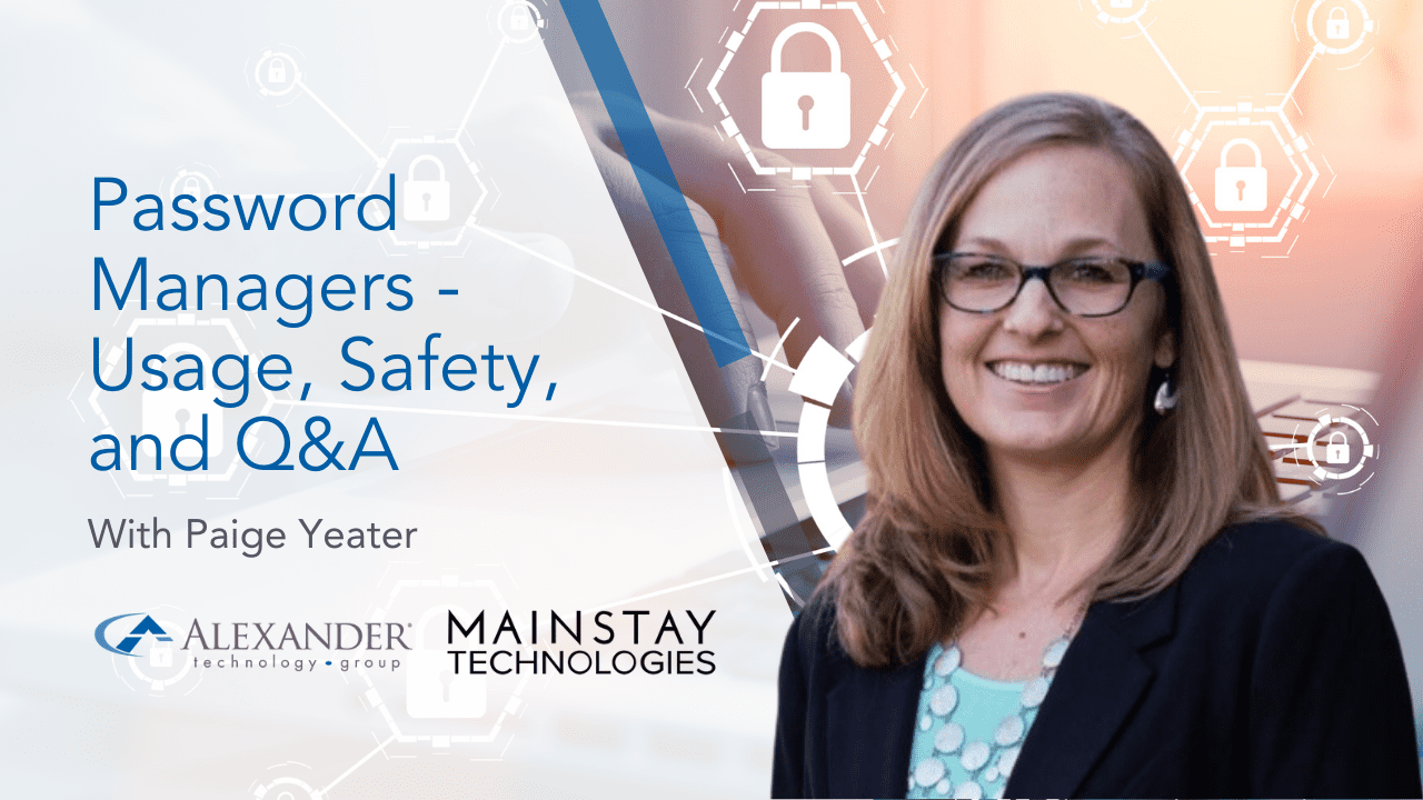 Password managers with paige yeater