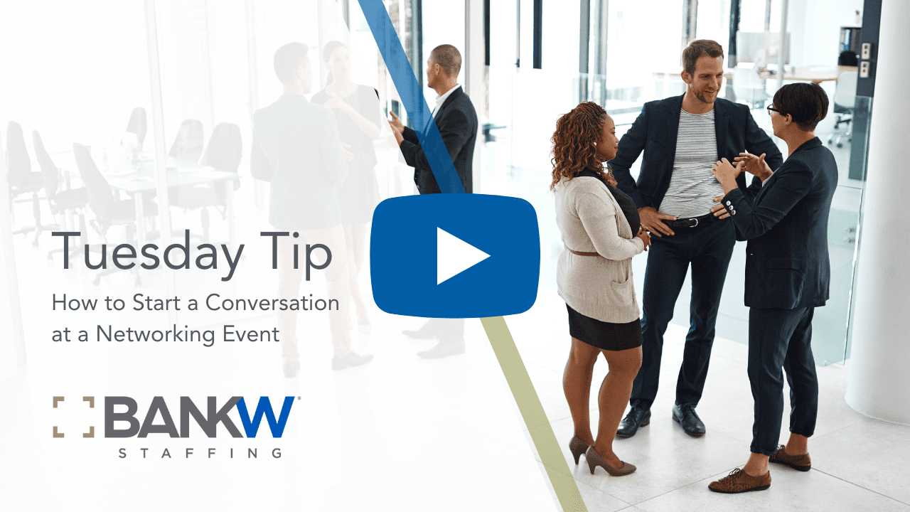 How to start a conversation at a networking event